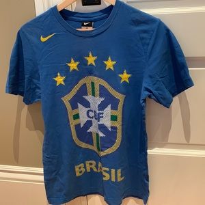 Vintage Nike Brazil jersey t-shirt